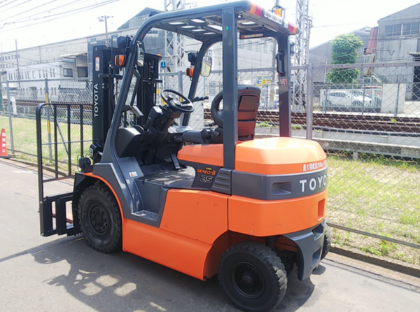 Xe dien Toyota cu 25t 1
